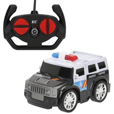 ColorBaby 41304 Speed & Go Coche teledirigido Policía Nacional, Equipo SWAT, Radiocontrol niño, Mando 27 MHz, Escala 1/24, 10-12 km/h, Vehículo en Miniatura, Coches para niños, +4 años