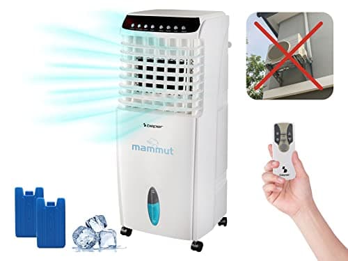 BEPER VE.550 Enfriador de Aire, Aire Acondicionado Portatil sin Tubo con Temporizador 24H y Mando a Distancia