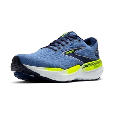 Brooks Glycerin GTS 21, Sneaker Hombre, Azul Peacoat Lemon, 42.5 EU