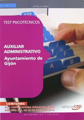 Auxiliar Administrativo del Ayuntamiento de Gijón. Test psicotécnicos