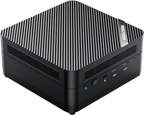 MINISFORUM UM690S Mini PC,AMD Ryzen 9 6900HX 8 Core CPU hasta 4,9 GHz, 32GB DDR5/1TB SSD Mini computadora de Escritorio,HDMI/USB 4 Puertos,WiFi,BT,USB 3.2×4