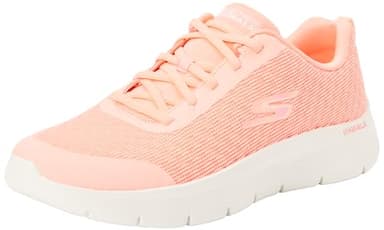 Skechers GO Walk, IR A Caminar Flex Viva Mujer, Hot Pink Textile/Trim, 41 EU