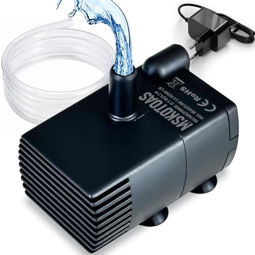 Bomba de sumidero pequeña automática con sensor de agua, elevación de 2,5 m, 280 L/h con tubo de 1,8 m, mini bomba de extracción de condensado HVAC de 115/230 V con interruptor flotante para