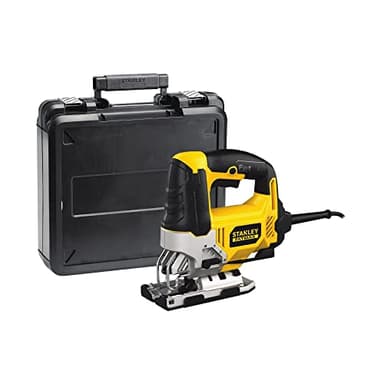 STANLEY FATMAX Sierra de Calar 710 W, Acción Pendular, Velocidad Variable, Cambio de Hojas sin Herramientas, Corte Bisel 45°, Maletín Incluido, FME340K-QS