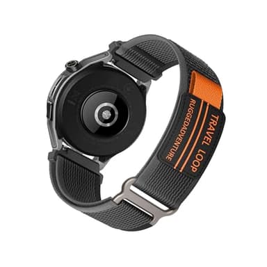 Nailon Correa para Amazfit Balance Correa, Elástico Trenzado Nylon Banda con Ajustables Transpirable Resistente Deportivas Pulsera Compatible con Amazfit Balance Correa para Hombre y Mujer (1)