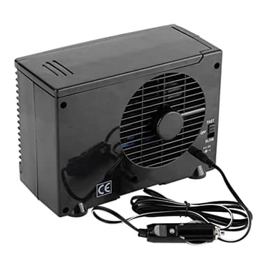 Tyenaza 12V Mini Aire Acondicionado de Coche, Portátil para Coche Ventilador de Refrigeración de Aire, Ventilador de Aire Acondicionado Evaporativo para Coche, Camión, Autocaravanas, Hogar(20x11x15cm)