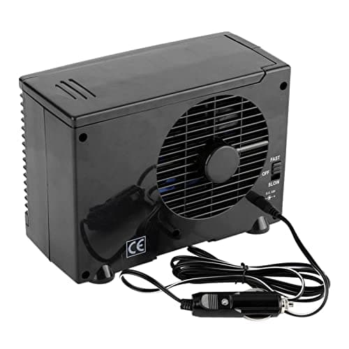 Tyenaza 12V Mini Aire Acondicionado de Coche, Portátil para Coche Ventilador de Refrigeración de Aire, Ventilador de Aire Acondicionado Evaporativo para Coche, Camión, Autocaravanas, Hogar(20x11x15cm)