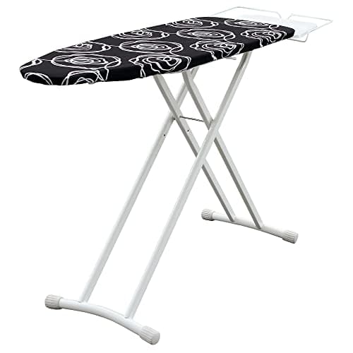 Cofan Tabla de Planchar | Modelo Tívoli | Color Negro | Medidas 125 cm x 41 cm x 10 cm | Plegada 162 cm | Altura 90 cm (Abierta)