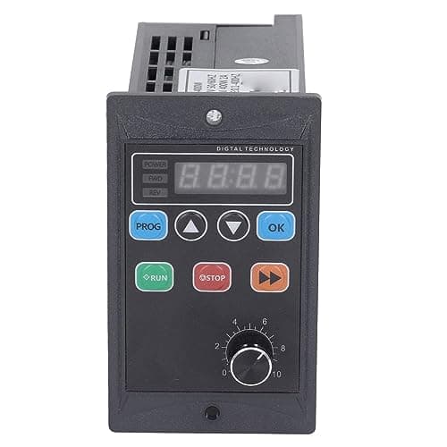Variador de Frecuencia 3KW 4HP VFD Inverter, 400Hz 13A Entrada Monofásica, Salida Trifásica, Convertidor de Frecuencia VFD para Refrigeración por Agua