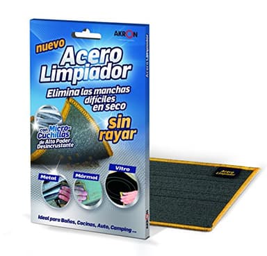 Limpiador Acero Inoxidable, Fórmula Profesional Anti-Rayas, Limpia Metales Seguro y Versátil, Limpiador de aluminio y Limpiador Marmol con un Fácil Aplicación para Brillo Instantáneo BARLESA