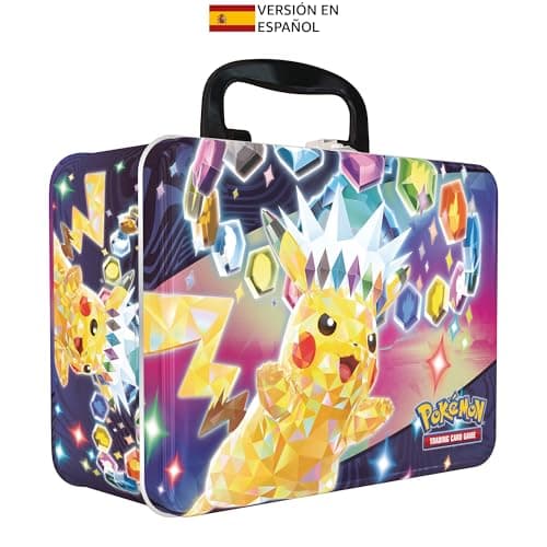 JCC Pokémon: Maletín de Coleccionistas (3 Cartas holográficas de promoción, 6 Paquetes de Mejora y Mucho más)