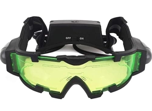 Gearmax® Gafas de Visión Nocturna con Azul Flip-Fuera Llevaron Luces