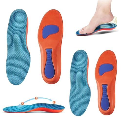 2 Pares para ComfySole Plantillas OrtopéDicas Kit,39-40 Plantillas para Fascitis Plantar Plantillas Cómodas Deportivas, para el Arco Del Pie, Dolor de Pies, Fascitis Plantar