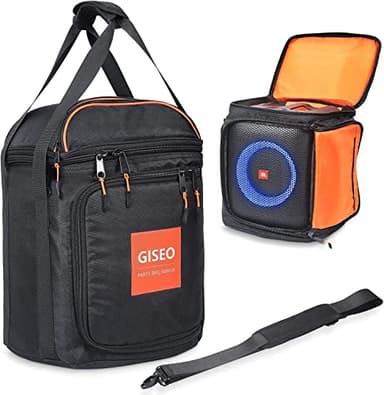 AoiSouk Carrera de Caja Compatible con la Serie JBL Party Box, Bolsa de Tote de Transporte de Altavoces portátiles (For JBL PartyBox Encore Essential)