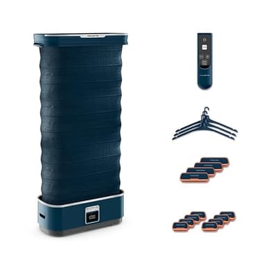 Rowenta Care For You First - Robot de planchado 1500 W, bajo consumo energético, elimina arrugas, desinfecta, refresca y elimina olores, hasta 3 prendas, diseño compacto, incluye accesorios, YR2020