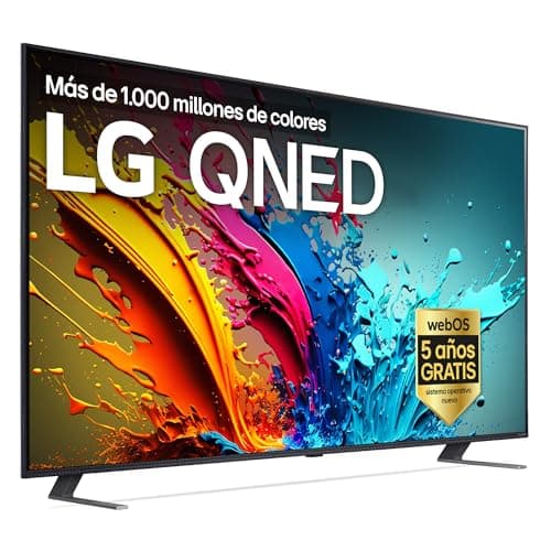 LG 86QNED85T6C 86", 4K QNED, Smart TV, HDR10, WebOS24, Serie 85, Procesador Alta Potencia, Dolby Digital Plus, Gaming