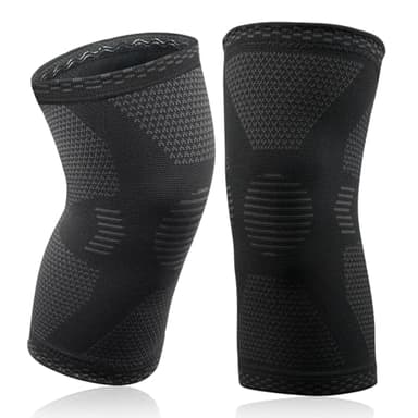 ACWOO Rodillera Menisco y Ligamento, 2PCS Rodillera Deportiva, Rodilleras Transpirable y Antideslizante para Hombre y Mujer, Rodillera Compresion para Dolor de Rodilla, Desgarro de Menisco, ACL