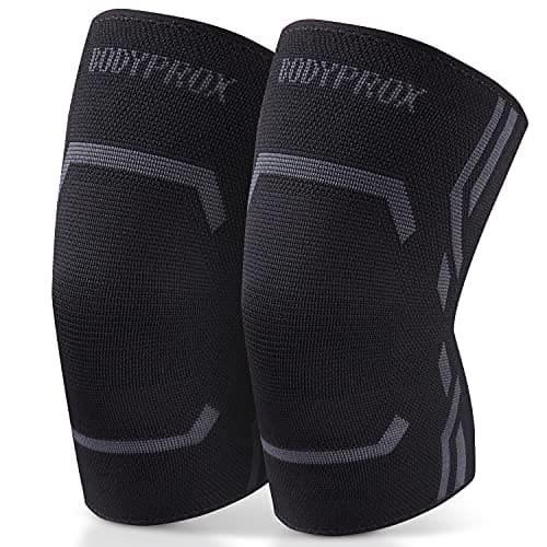 Rodillera de compresión para hombres y mujeres (paquete de 2), rodillera para correr y entrenar (S)