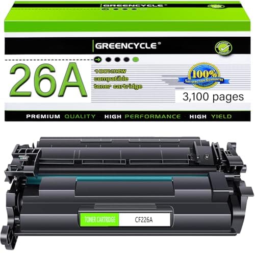 greencycle Cartucho de tóner de repuesto compatible para HP 26A CF226A para impresora Laserjet Pro M402n M402dn M402dw M402dne MFP M426fdw MFP M426fdn (negro, 1 unidad)