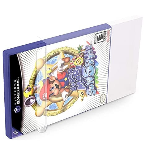 Link-e : 10 X Caja, Funda Protectora, Estuche Protector de Plastico Para Caja de Juego Compatible con la Consola Nintendo Gamecube, Wii, Wii-U, Sony Playstation 2 PS2, Microsoft Xbox, Xbox 360