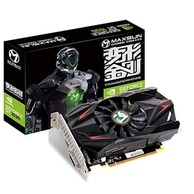 Tarjeta Grafica MAXSUN Nvidia GEFORCE GT 1030 - Tarjeta gráfica GPU Mini ITX (GT1030 HDMI, DVI-D 4 GB, GDDR4, 64 bit, 4096 x 2160 4K Pixeles, PCI Express 3.0)