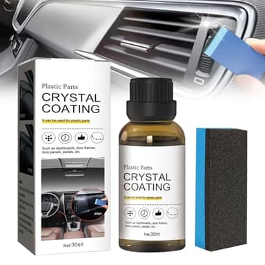 Renovador Plasticos Coche, Restaurador de Plasticos Coche, Agente Restaurador de Piezas de Plástic, Agente de Restauración de Piezas de Plástico, Recubrimientos Plásticos Restaurados, 30 ml