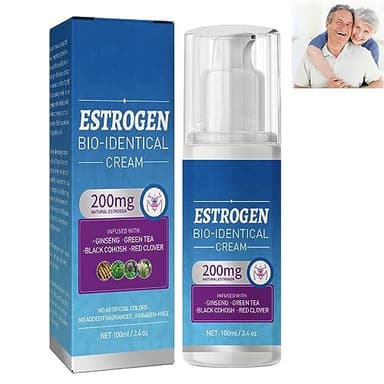 KOAHDE Crema Aliviar la Menopausia,Crema de Estrógeno Menopausia,Crema Menopausia Femenina,Crema Equilibrio Interno y Externo,Crema de Buena Absorción Menopausia,Crema Reducir la Menopausia,100ML