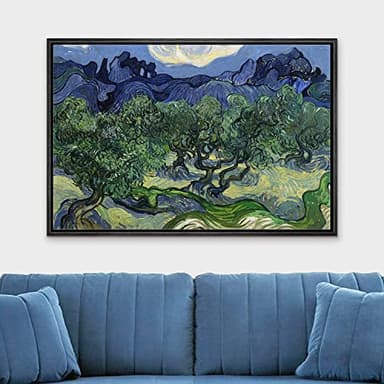 Pintura de olivo por Vincent Van Gogh por números para adultos, pintura digital por números, kits en lienzo