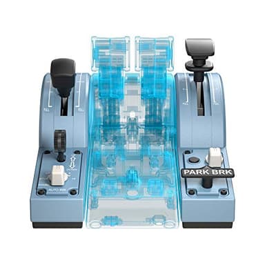 Thrustmaster TCA Quadrant Add-on Airbus Edition - Réplicas Ergonómicas de Airbus Compatible con PC