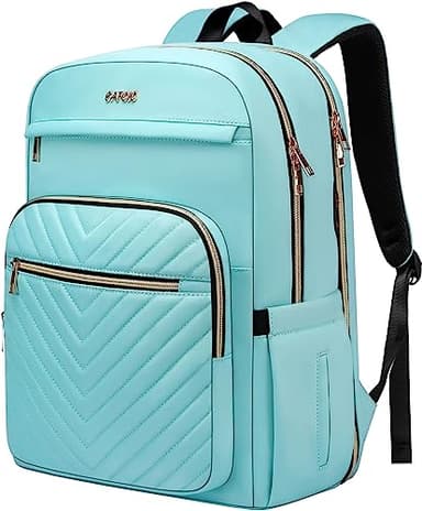 Mochila de computadora portátil para hombres y mujeres de 17,3 pulgadas, bolsa de computadora portátil de trabajo, mochila impermeable grande, bolsa de viaje, bolsa de día de ocio universitario