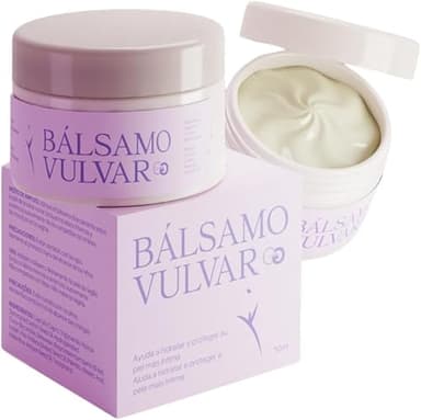 Hidratante Vulvar - Formato Crema – Hidratación y Protección Natural para la Zona Íntima Femenina – Alivio para Menopausia, Posparto, y Post-Depilación – Formato Discreto de 50 ml. by CAESGIN