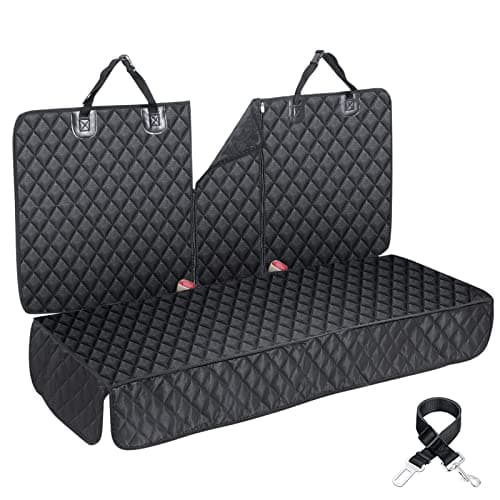 ANOSOSPECIAL Cubierta Asiento Coche Perro ISOFIX,Funda Perro Mascota.Alfombra Asiento Estilo Protector Antidesliante,Fácil de Instalar Universal para SUV,Camión,Transportar