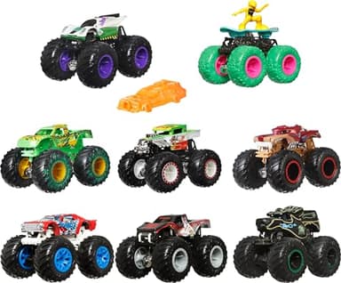 Hot Wheels Monster Truck Coches de Juguetes 1:64, Modelos Surtidos (Mattel FYJ44)