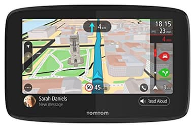 TomTom GO 620 - GPS para Coche, 6 Pulgadas, llamadas Manos Libres, Siri, Google Now, Actualizaciones Wi-Fi, Traffic mediante Smartphone y Mapas Mundiales, Mensajes de Smartphone