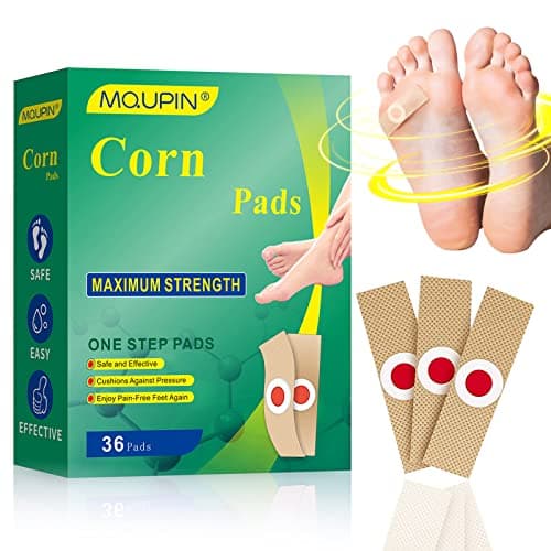 Durezas Pies Eliminar Verrugas, Removedor de Verrugas Maíz 36PCS, Ácido Salicílico Callos Pies Eliminar, Tratamiento de Pies para verrugas quitar durezas pies eliminar, Cura rápidamente