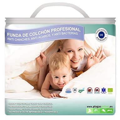 Fundas Anti Chinches, Ácaros y Bacterias - Protector Colchón (150x190/200)