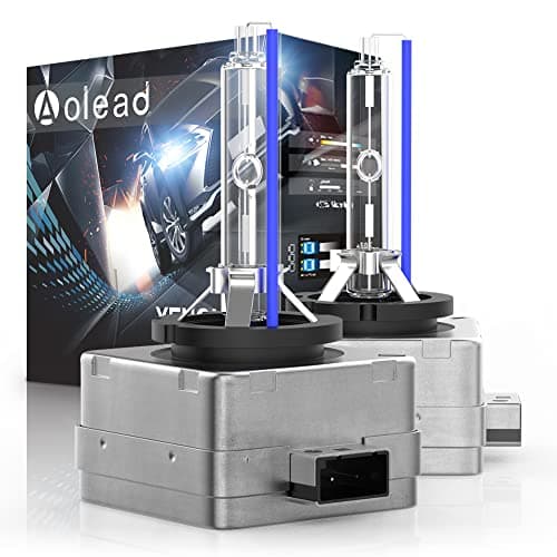 D1S Xenón Bombilla Auto HID Lámpara 35W 8000K, Paquete de 2