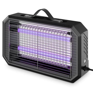 Loowoko Lampara Antimosquitos, Matamoscas Electrico, Mata Mosquitos Electrico, Antimosquitos Electrico, Mosquitos Electrico, Atrapa Mosquitos Con Led, Lampara Mosquitos, Mata Moscas Electrico Interior