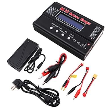 VOANZO 1-6S Lipo Battery Balance Multi Tipo Soporte de batería Cargador RC para 1/10 RC Car Drone RC Crawler