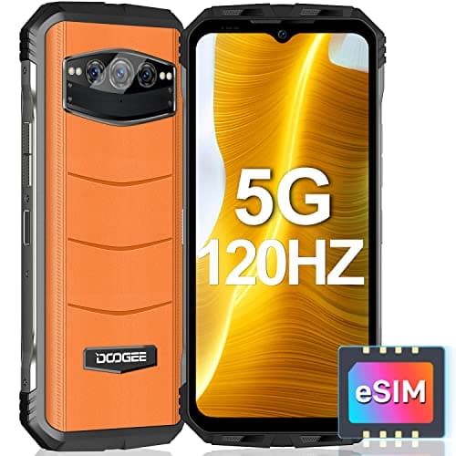 DOOGEE V30 [2023] Telefono Movil 5G Todoterreno, libre 15GB+256GB, 6.6" FHD+ 120Hz, 10800mAh 66W, Android 12, Cámara Triple 108MP+Visión Nocturna, 2TB SD Dimensity 900, IP68IP69K, NFC ESIM