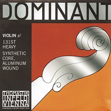 Thomastik cuerda suelta para 4/4 violín dominant - cuerda la núcleo de plástico, entorchado de aluminio, fuerte.