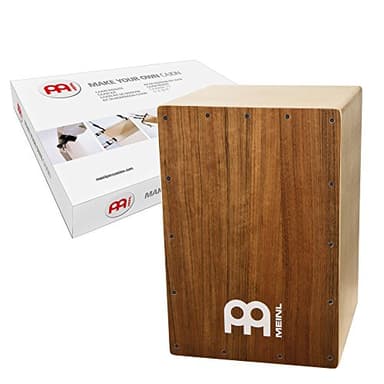 Meinl Percussion MYO-CAJ-OV - Cajón Marron Oscuro, Kit Básico (Ovangkol)