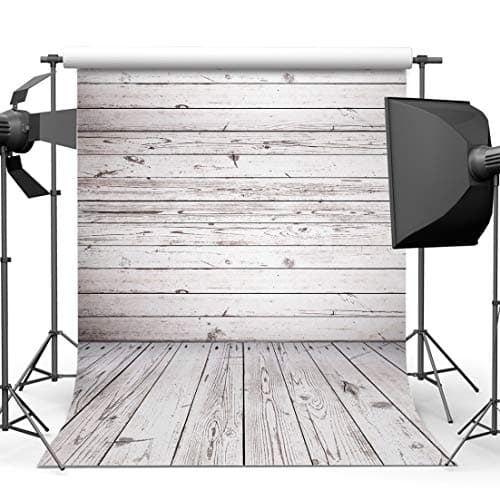 AIIKES 5x7FT Tablero de Madera Fotografía Telón de Fondo Vinyl Plank Fotografía Fondos Nacido Bebé Foto Telones de Fondo para el Hogar Estudio Fotográfico 10-924