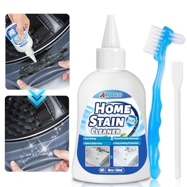 AROOLO Gel removedor de moho, 8 onzas líquidas, gran capacidad, potente removedor de moho y moho, limpieza profunda para baño, cocina, sello de inodoro, lavadora, fregadero, azulejos y manchas de