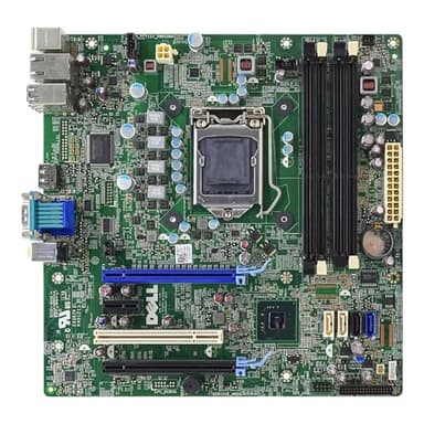 Placa Base para E93839 KA0121 Compatible con DELL 790 DT Intel Q77 LGA1155 16GB RAM 4X DDR3 MiniITX Intel/Core i7/ i5/ i3 VGA, HDMI, LAN RJ45, USB 2.0, SATA II Reacondicionado