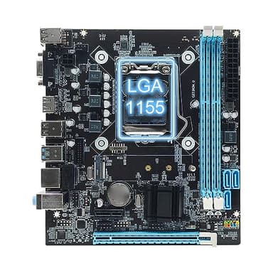 VBESTLIFE Placa Base H81 LGA1150 para Computadora de Escritorio, Placa Base para Juegos Micro ATX, DDR3 de Doble Canal, M.2 NVMe, NGFF SATA 6Gb/s PCIe
