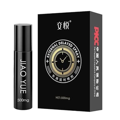 Spray Retardante de la Duración, Spray Adormecedor del Climax para Hombres y Spray Desensibilizante con, Control del Climax, Accesorios Sexuales para Parejas Adultas, Dura más en la Cama