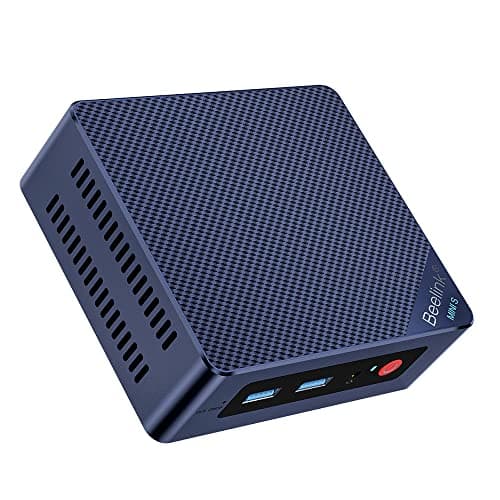 Beelink Mini S12 Pro Mini PC, Mini Ordenador de Sobremesa con Alder Lake-N N100, 16G SO-DIMM DDR4 +500GB M.2 2280 SATA3 SSD, WIFI6, Dual HDMI, Pantalla Dual, 1000Mbps, BT 5.2