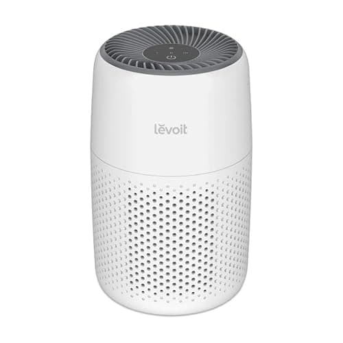 LEVOIT Purificador de Aire con Filtro HEPA para Alergias, Air Purifier con Aromaterapia, Purificador Aire Silencioso 25dB, Bajo Consumo de Energía de 7W, Core Mini