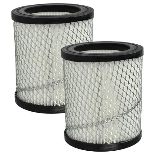 vhbw 2x Filtro compatible con PowerPlus 300, POWX300, 300B aspirador de ceniza - Filtro HEPA